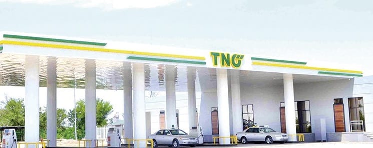 На участке дороги Мары - Туркменабат введена в эксплуатацию автозаправочная станция