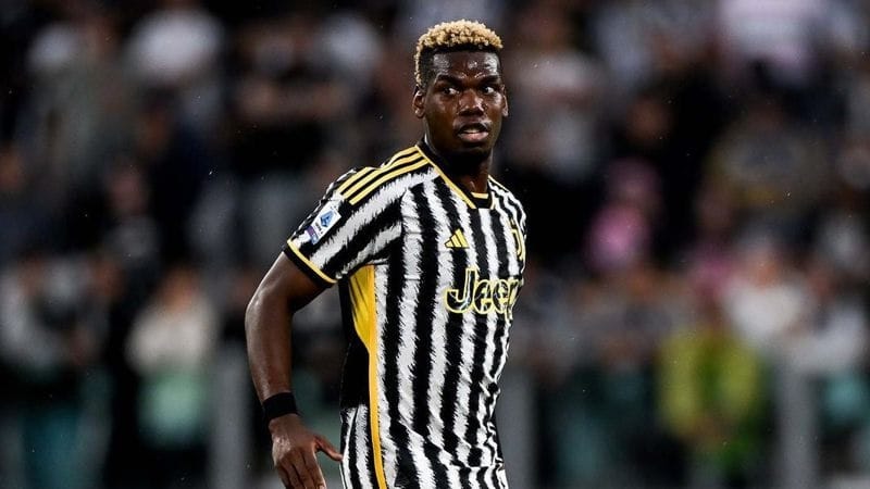 Полузащитник «Ювентуса» Погба временно дисквалифицирован за допинг