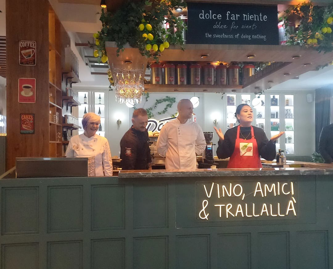 Aşgabatda italýan baş-aşpezlerinden ussatlyk sapagy geçirildi 