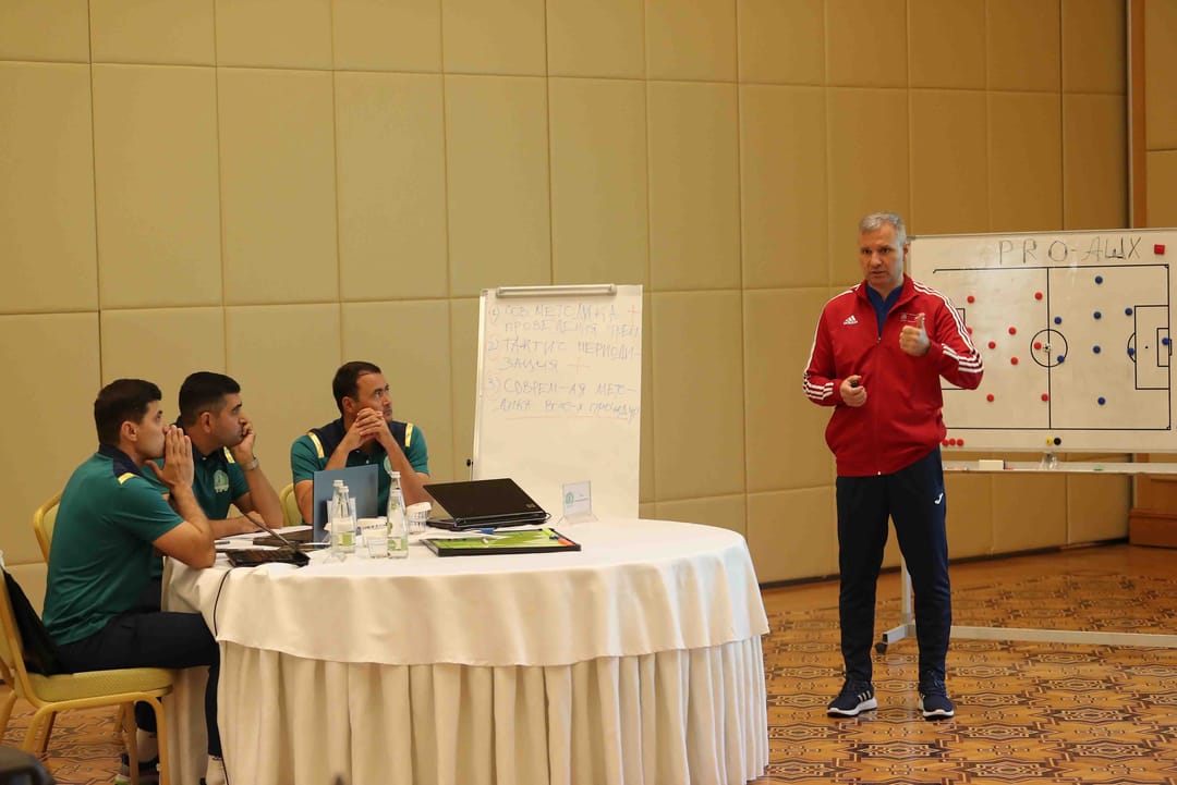 В Туркменистане стартовал третий модуль тренерского курса АФК категории PRO