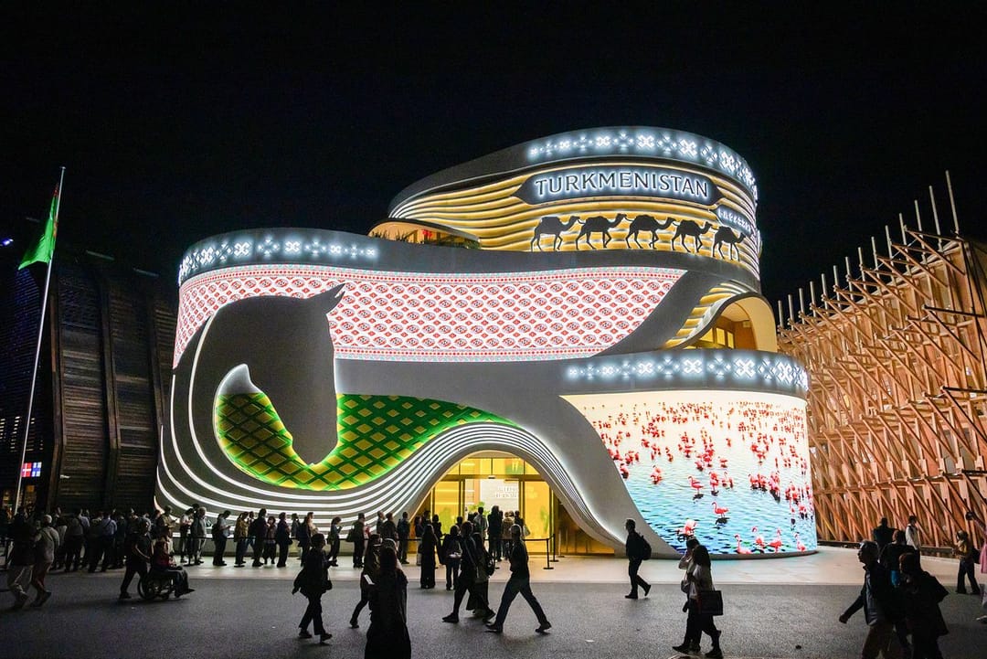 Türkmenistanyň «Expo-2025» sergisindäki pawilýony iň köp barylýan meýdançalaryň üçlügine girdi