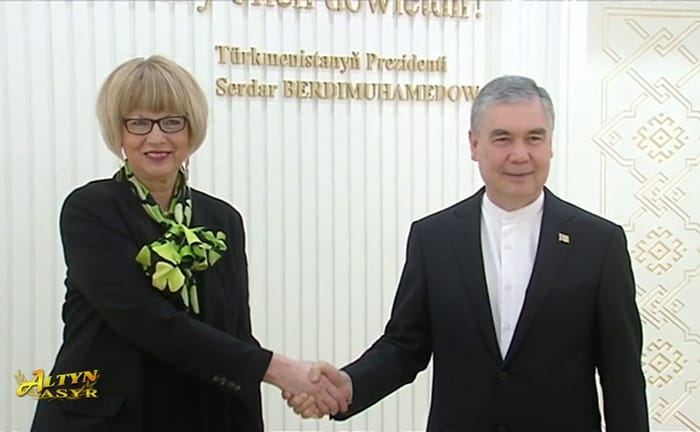 Гурбангулы Бердымухамедов обсудил с генсеком ОБСЕ перспективы взаимовыгодного партнёрства