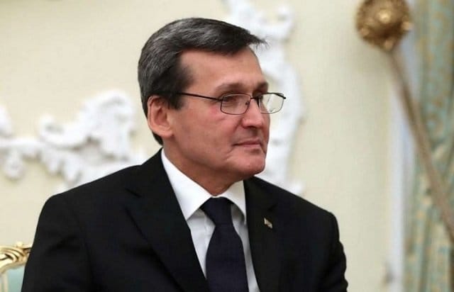 Raşid Meredow Gazagystanda gulluk iş saparynda bolar