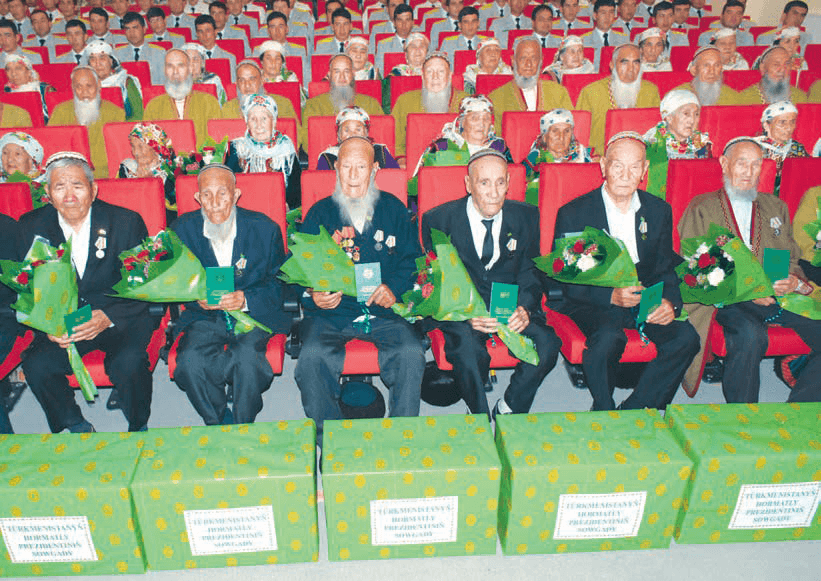 В Марыйском велаяте состоялось чествование ветеранов Великой Отечественной войны и тружеников тыла