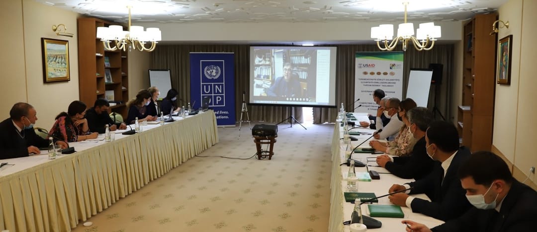 UNDP in Turkmenistan organized a workshop on modeling agroecological zones