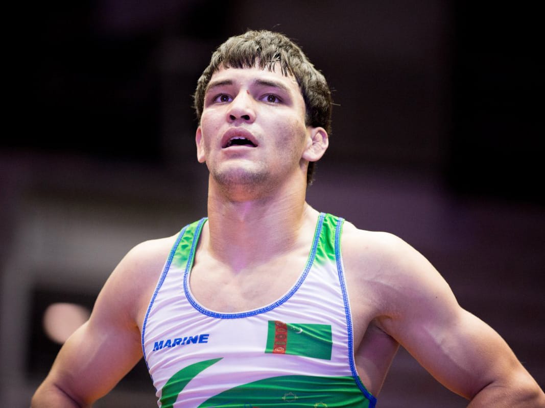 Туркменский спортсмен Сейдулла Тазаев вошёл в историю мировой греко-римской борьбы