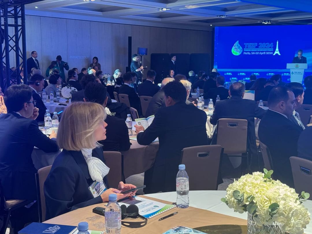 The role of Turkmenistan in the future of global energy is discussed in Paris