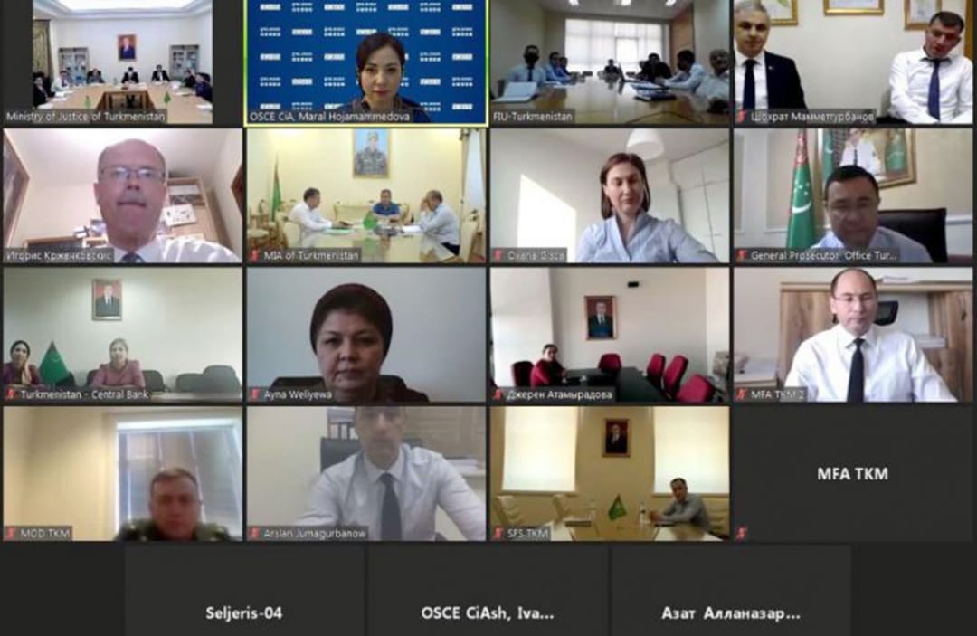 ОБСЕ представила в Туркменистане отчёт по оценке рисков в области противодействия отмыванию денег