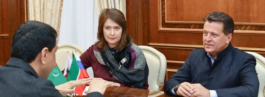The Mayor of Kazan met with the Consul General of Turkmenistan