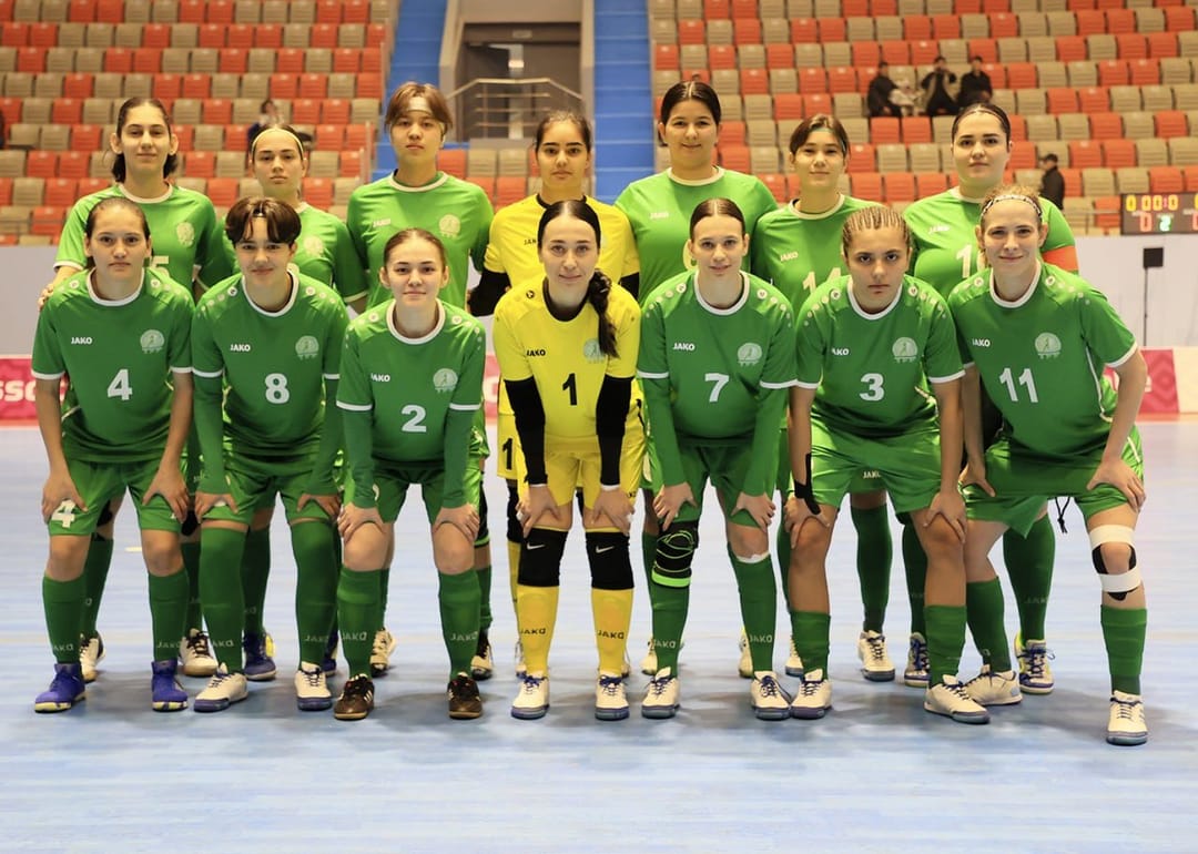 Женская сборная Туркменистана уступила команде Узбекистана на чемпионате CAFA по футзалу