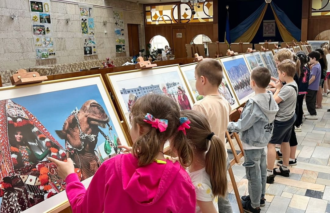 Дети и молодежь Киева познакомились с культурными ценностями туркменского народа