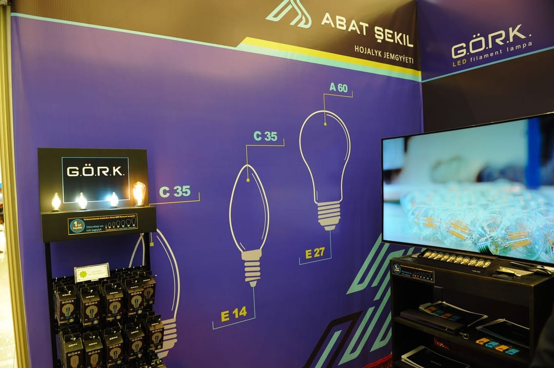 Türkmen kärhanasy täze görnüşli LED lampalary öndürip başlady