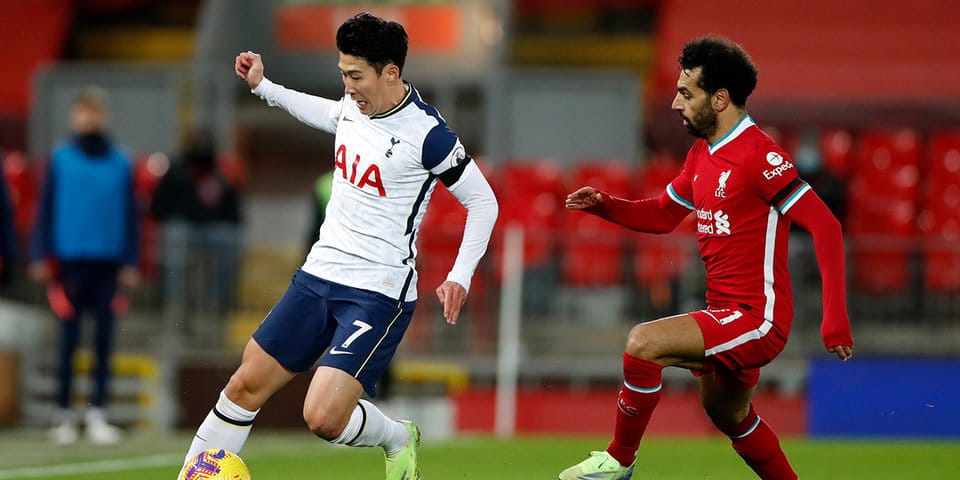 Son Heung-min and Mohamed Salah shared the “Golden Boot” prize
