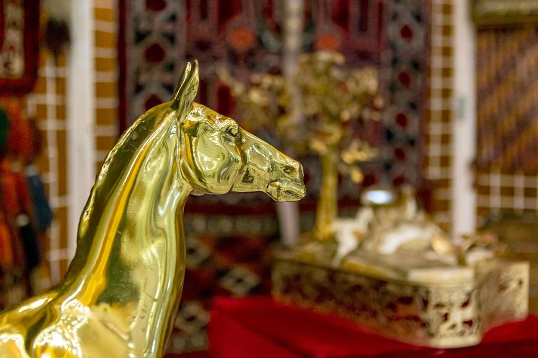 Гурбангулы Бердымухамедов посетил Международный ахалтекинский конноспортивный комплекс в городе Аркадаг