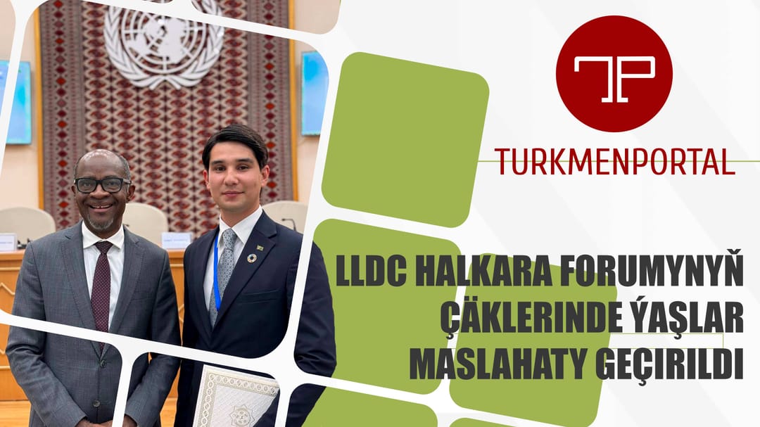 LLDC halkara forumynyň çäklerinde Ýaşlar maslahaty geçirildi