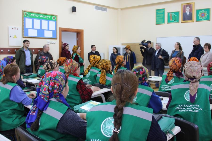 Состоялся второй визит экспертной миссии ЮНФПА в Туркменистан для поддержки переписи-2022