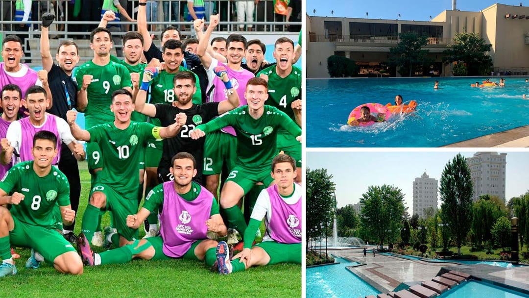The national team of Turkmenistan reached the quarterfinals of the Asian Cup U23, the swimming season opened in Ashgabat, it is possible not to wear masks outdoors and other news