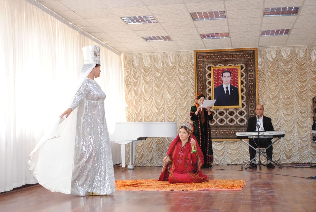 A concert was held at the Lebap School of Arts with the participation of members of the Society of the Blind and Deaf of Turkmenistan