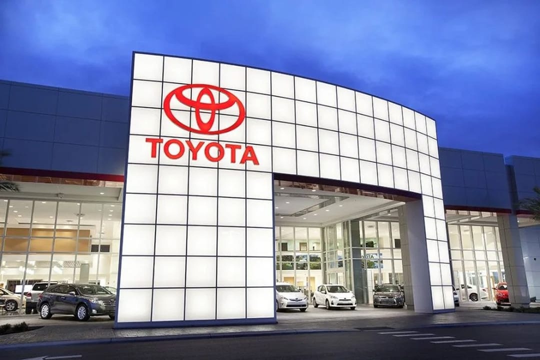 Toyota, 2024 yılında 10,8 milyon araç satarak dünyanın en çok satan otomobil üreticisi unvanını beşinci yıl üst üste korudu