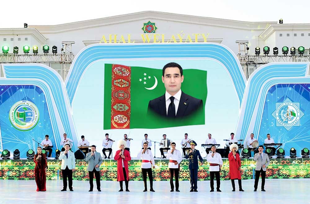В Ахалском велаяте прошел отборочный тур телеконкурса «Ýaňlan, Diýarym!»