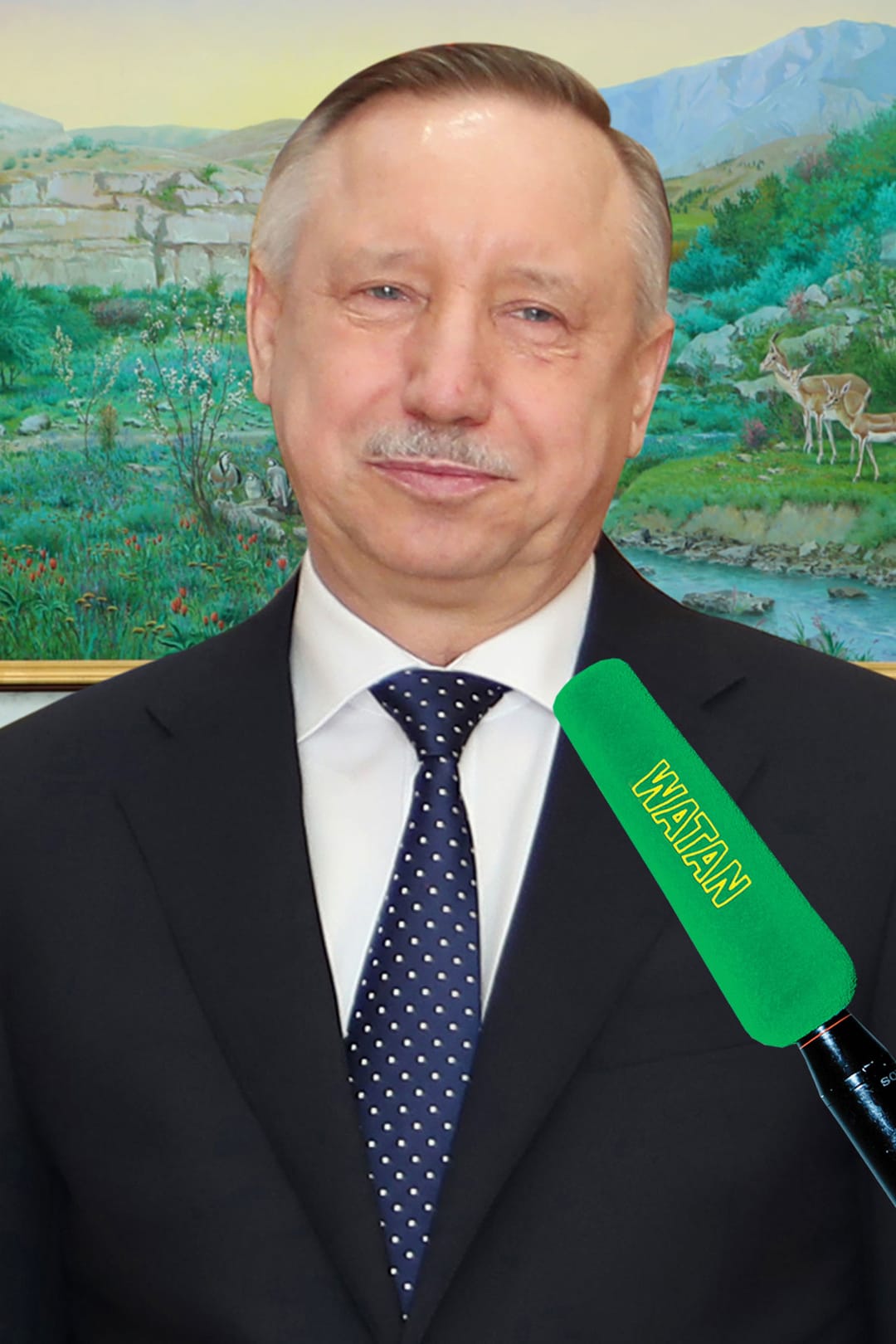 Sankt-Peterburg şäheriniň Gubernatory bilen Türkmenistanyň DIM-nde duşuşyk geçirildi