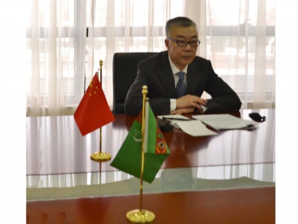 Raşid Meredow hytaý diplomatyny kabul etdi