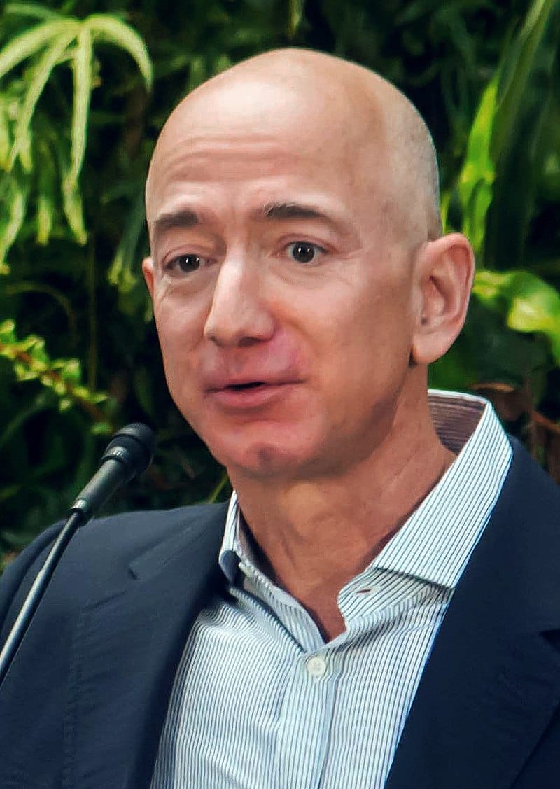 The founder of Amazon bought one share of his company for 115 USD and made money on it