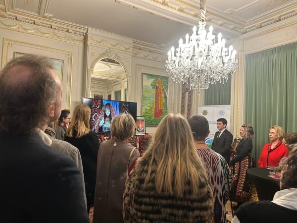 Türkmenistanyň Belgiýadaky ilçihanasynda medeni çäre guraldy