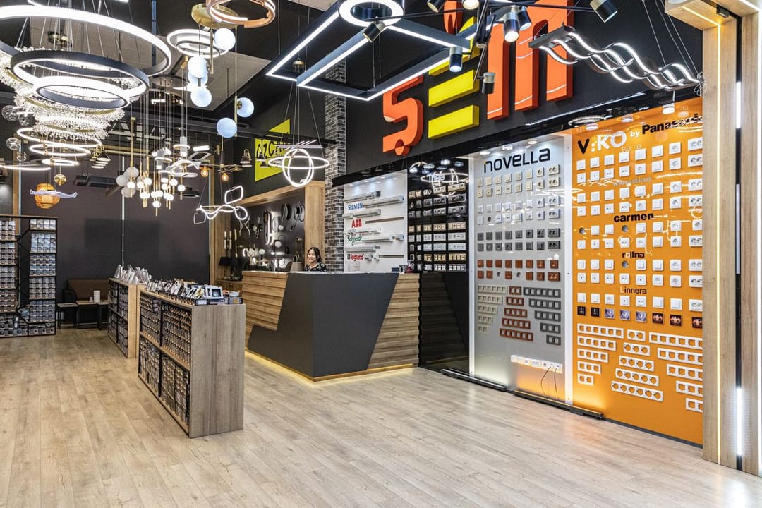 Ashgabat store of Şem Electric has a new supply of spots