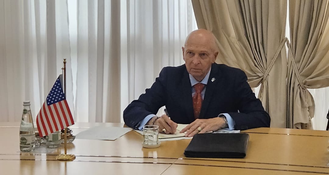 A meeting was held at the Ministry of Foreign Affairs of Turkmenistan with the US Ambassador completing his diplomatic mission in the country