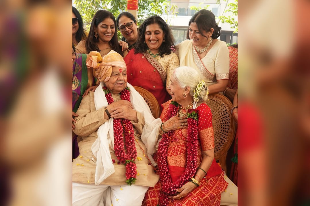 Mundan 64 ýyl öň ene-atasyndan gaçan jübütler toý tutdular