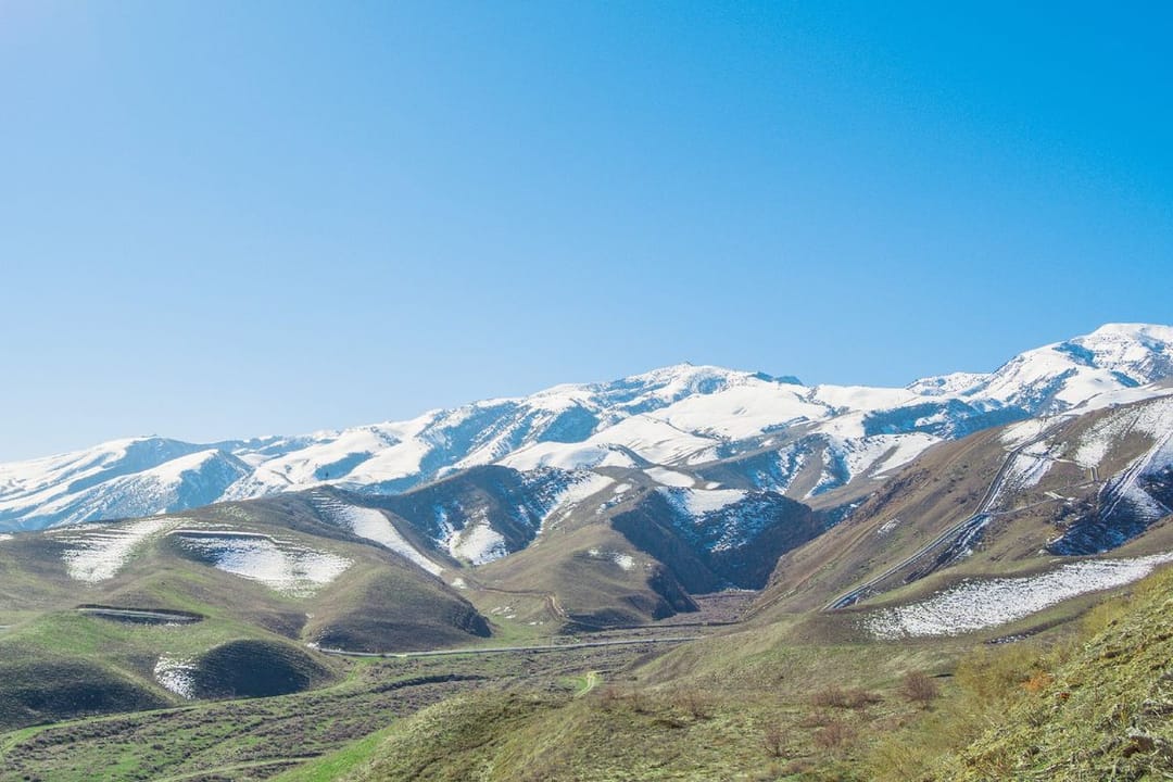 В горах Копетдага выпал первый снег
