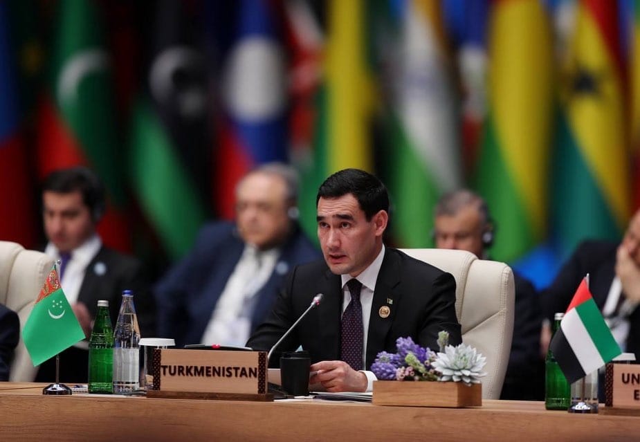 Выступление Президента Сердара Бердымухамедова на cаммите Контактной группы Движения неприсоединения по борьбе с COVID-19