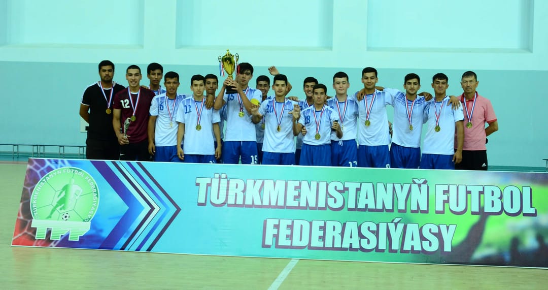«Балкан» стал победителем чемпионата Туркменистана по футзалу среди юношей  2002-2003 года рождения