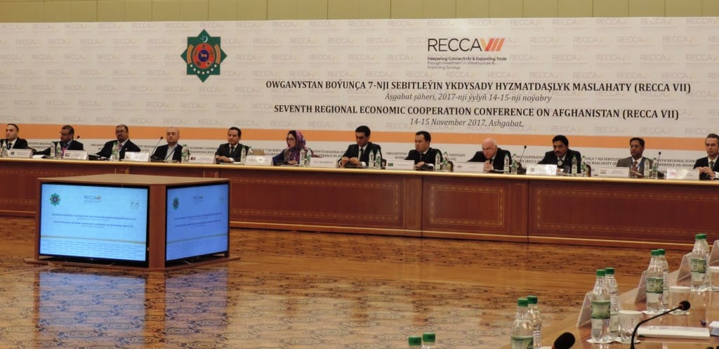 В Ашхабаде состоялась встреча рабочих групп   регионального экономического сотрудничества по Афганистану  