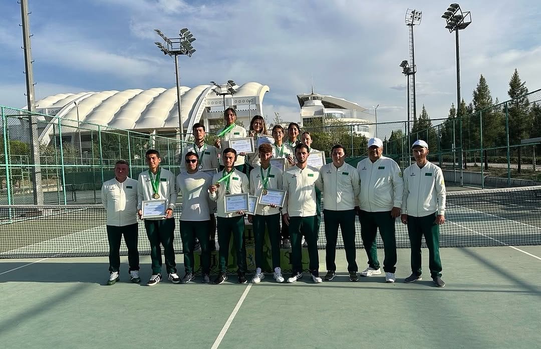 Алланур Даянджов впервые стал чемпионом Туркменистана по теннису