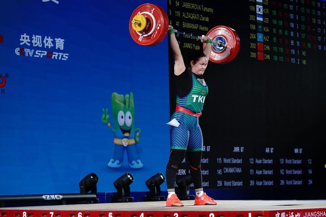Anamjan Rustamowa Aziýa çempionatynda kiçi bürünç medal gazandy