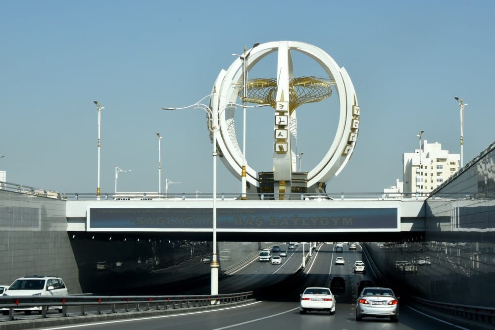 Ashgabat revealed numerous violations of traffic rules