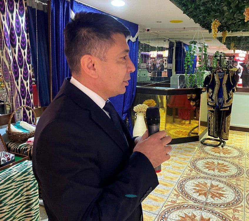 Özbegistanyň Aşgabatdaky ilçihanasy Nowruz baýramy mynasybetli kabul edişlik gurady