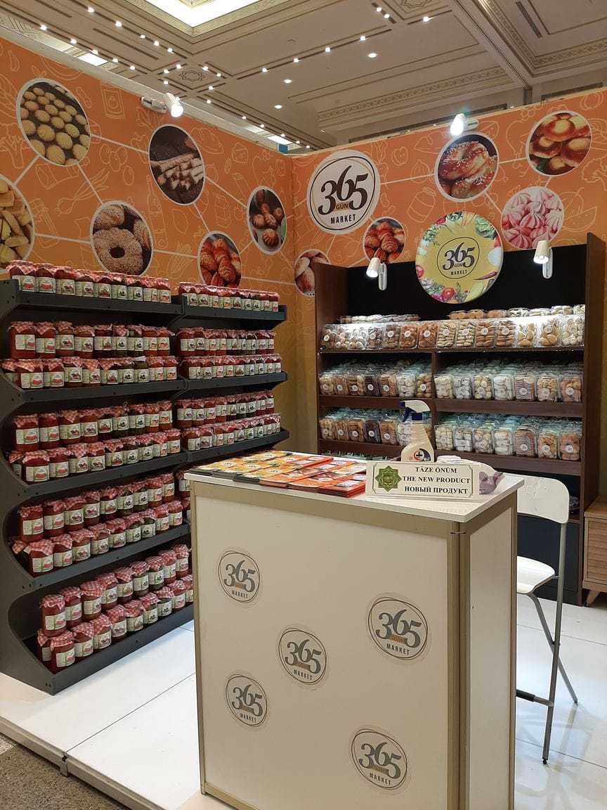 Сеть магазинов «365 gün» демонстрирует свои достижения на промышленной выставке