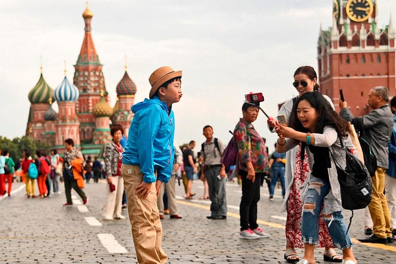 В 2022 году Москву посетили около 18 млн туристов