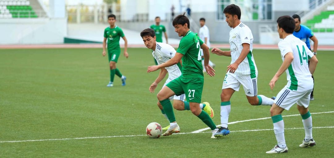 «Ахал» и «Ашхабад» сыграли вничью в первом матче 1/4 Кубка Туркменистана