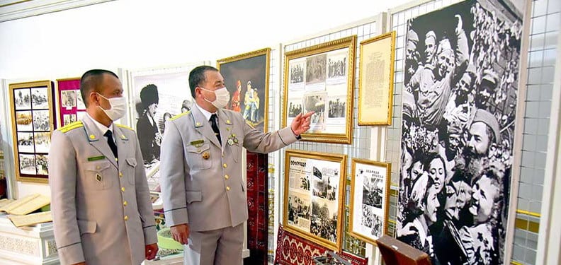 Exhibition dedicated to the Day of the Great Victory opened in the Museum of history and local lore of the Lebap