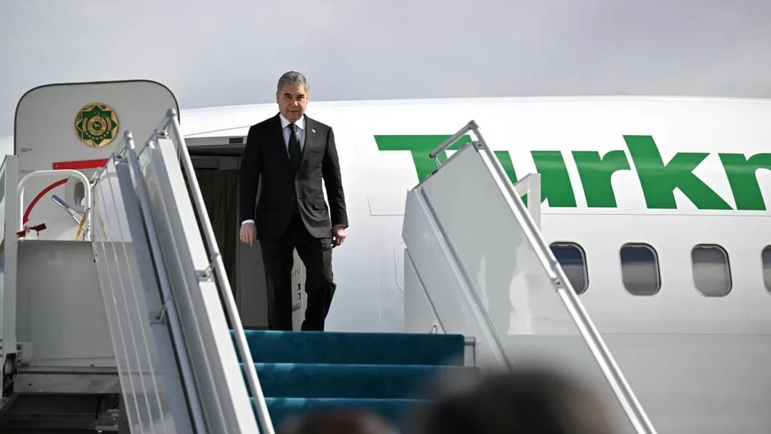 Глава Халк Маслахаты Туркменистана прибыл с визитом в Казахстан