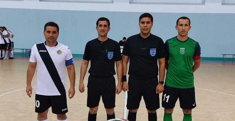 Türkmenistanyň futzal boýunça Naýbaşy ligasy: bir tapgyrda 40 pökgi geçirildi