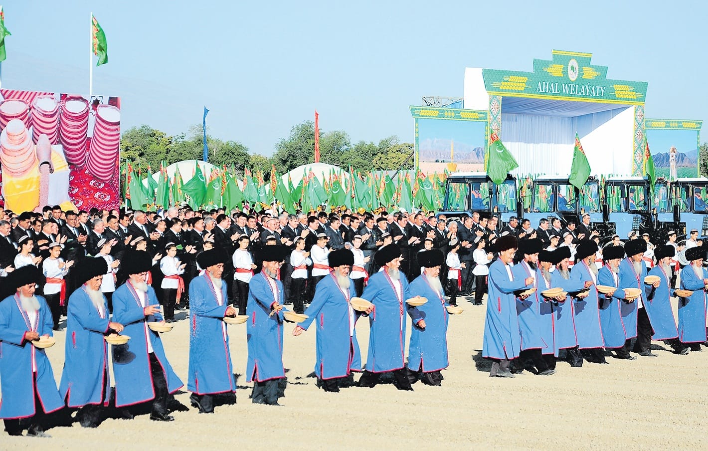 Türkmenistanda 2-nji sentýabrda bugdaý ekişine girişiler