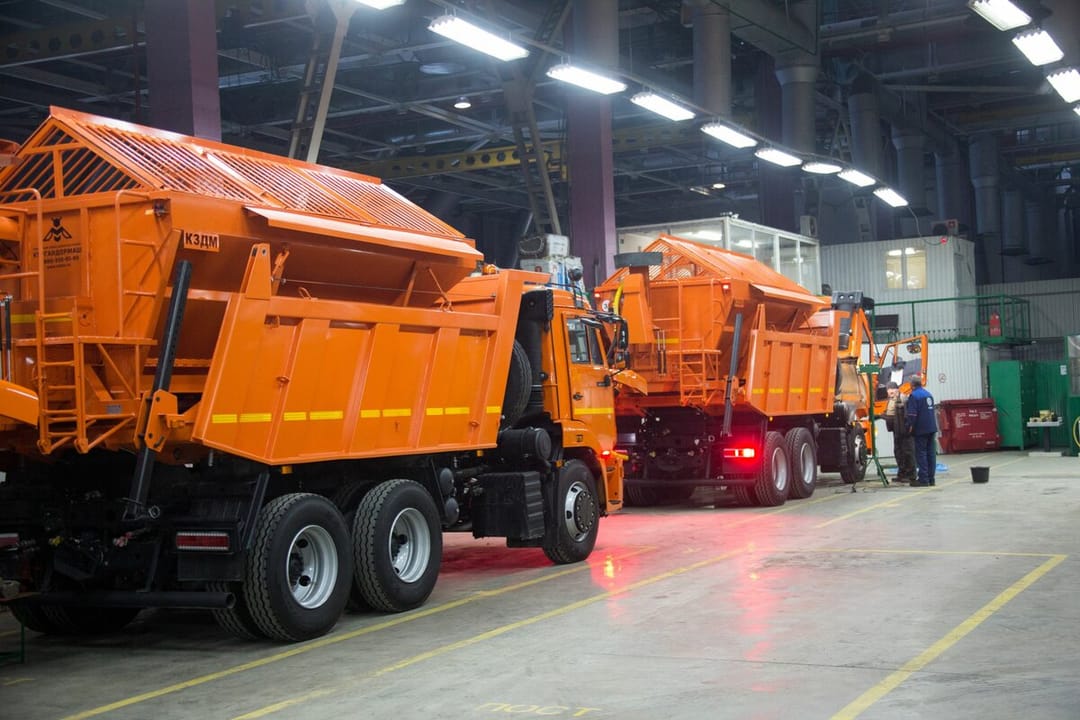 Türkmenistana «KamAZ-yň» gurluşyk tehnikalarynyň tapgyry getirildi