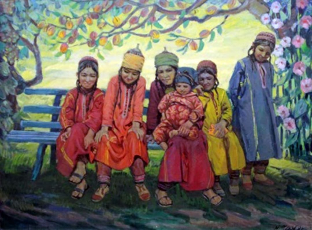 В картинах Николая Червякова ярко отображена жизнь туркменского народа