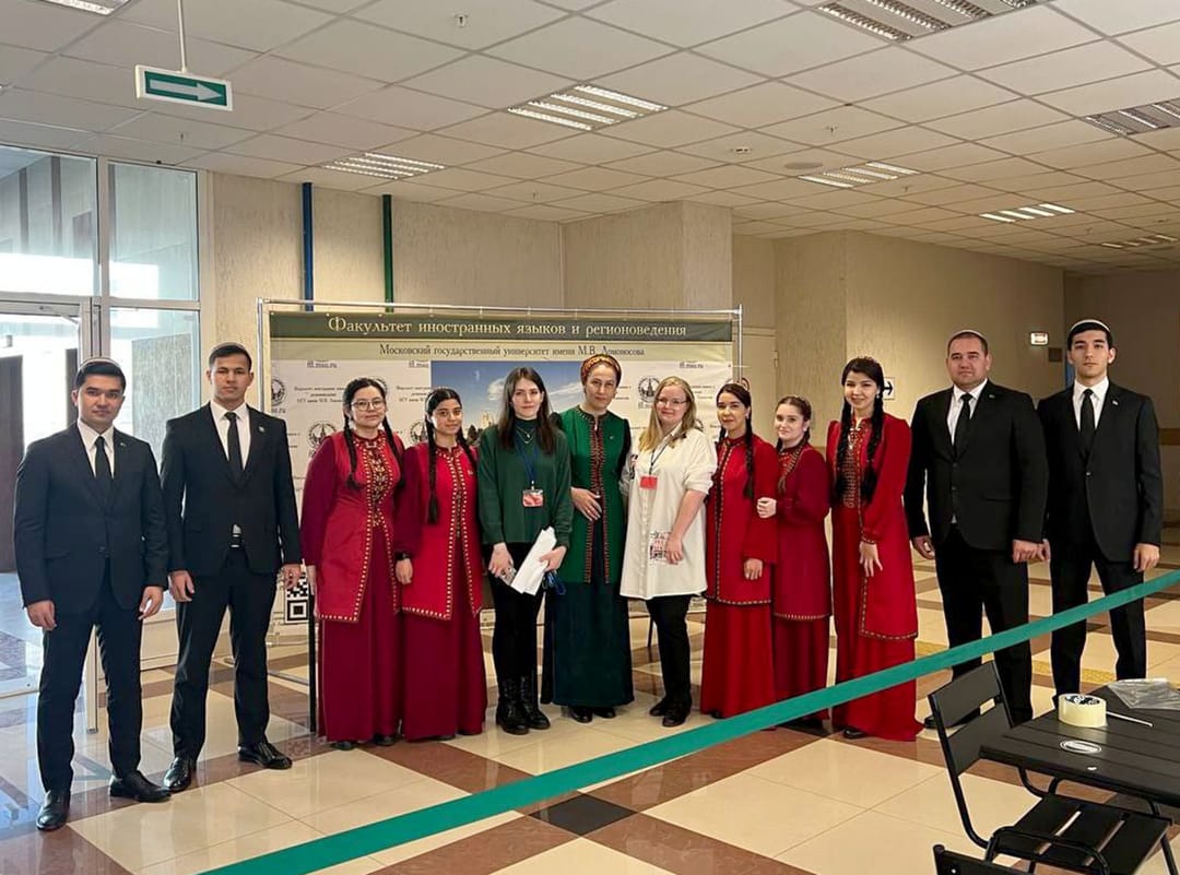 Turkmen students successfully performed at the “Lomonosov” Universiade