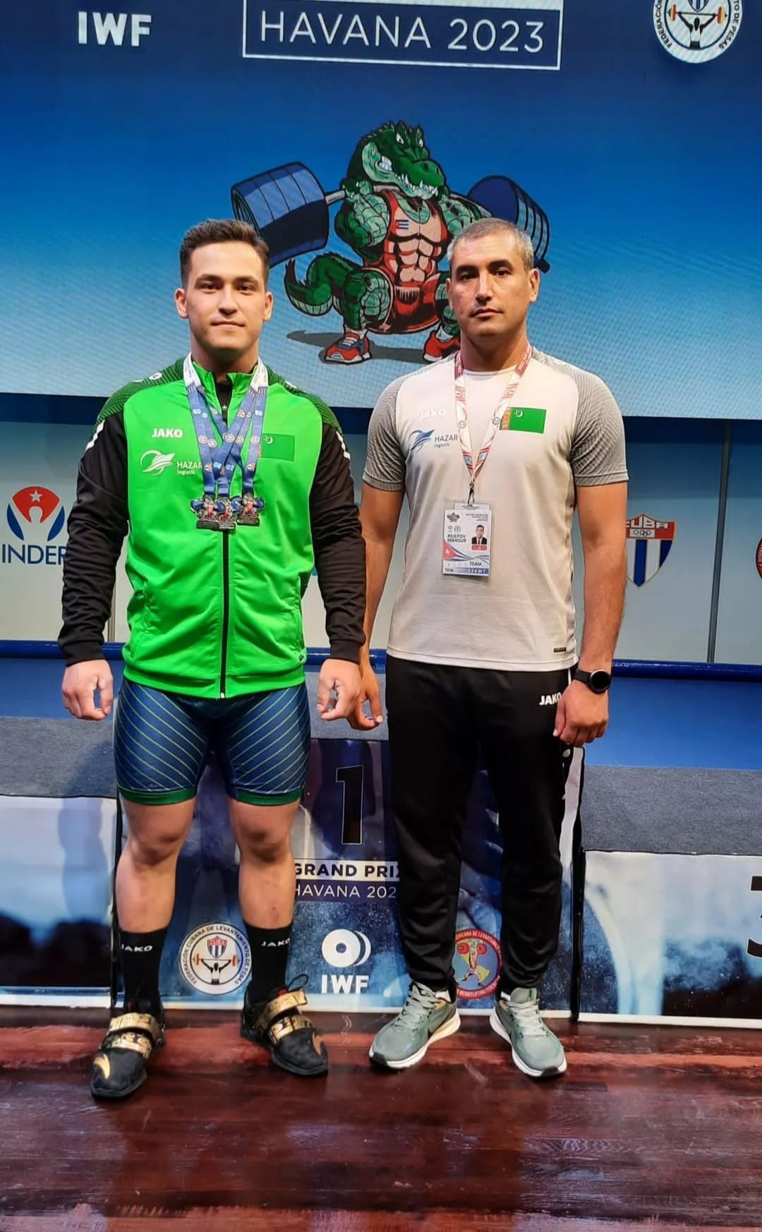 Гайгысыз Торяев из Туркменистана завоевал серебро Гран-при по тяжелой атлетике в Гаване